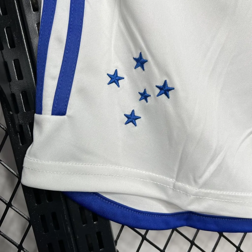 24-25 Cruzeiro Home Shorts Football Trousers Soccer AAAAJersey Yupoo 2