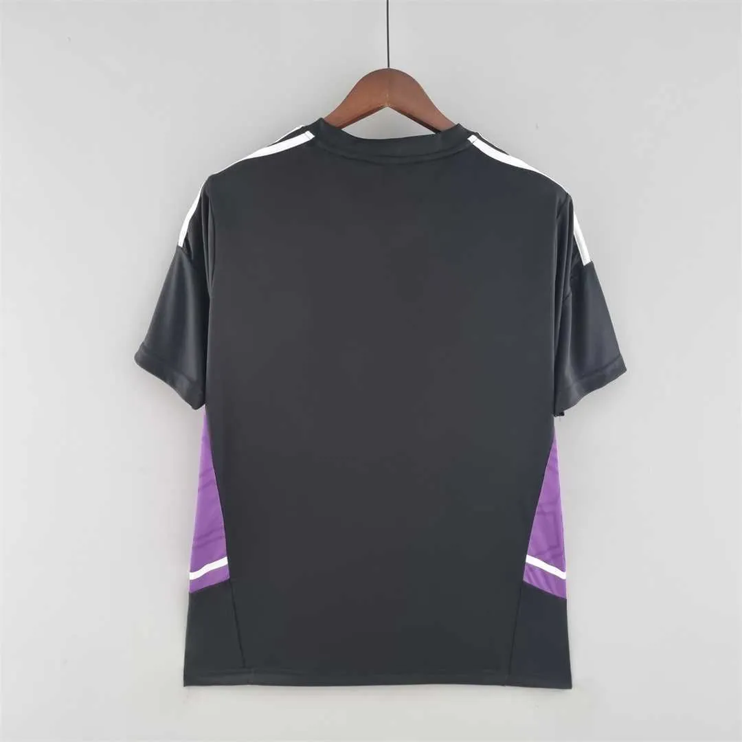 22-23 Real Madrid training suit blackpurple border 6