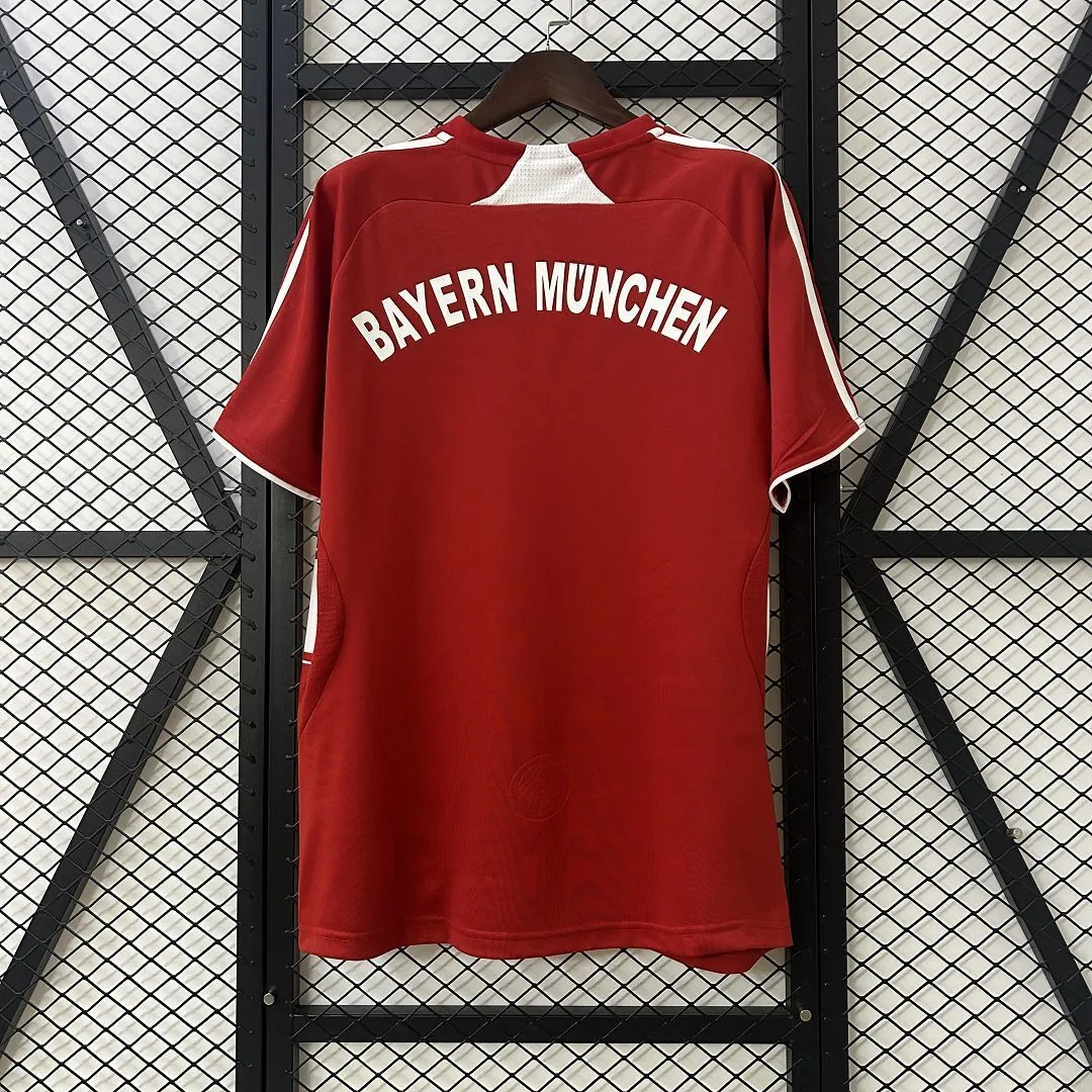 07-08 Bayern Munich Home Retro Kit Vintage Shirt AAAAJersey Dropship Yupoo 3