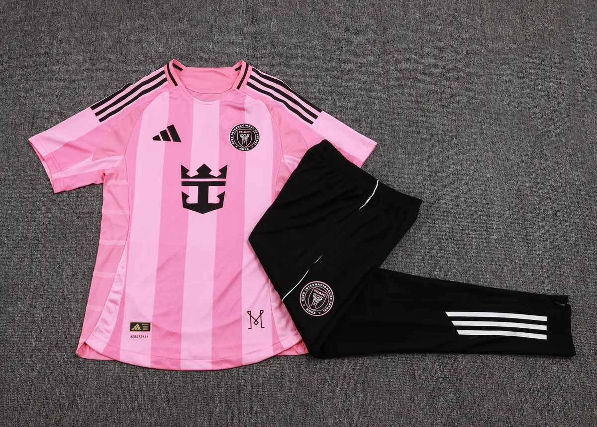 25-26 Inter Miami Home Player Version Training Kits Football Tracksuits 1