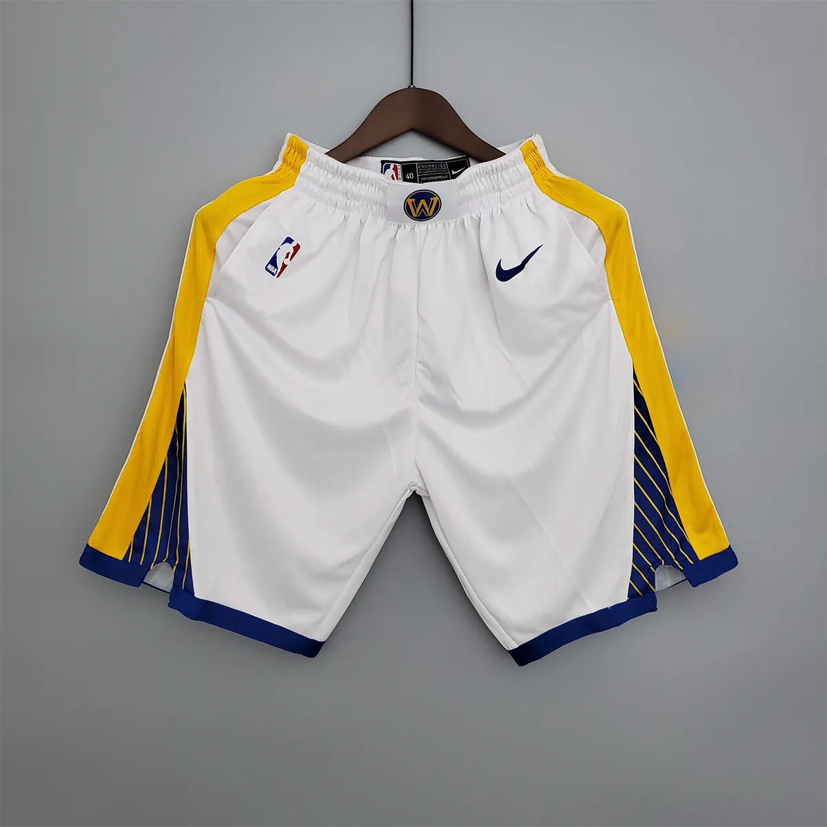 Lakers White Shorts 7