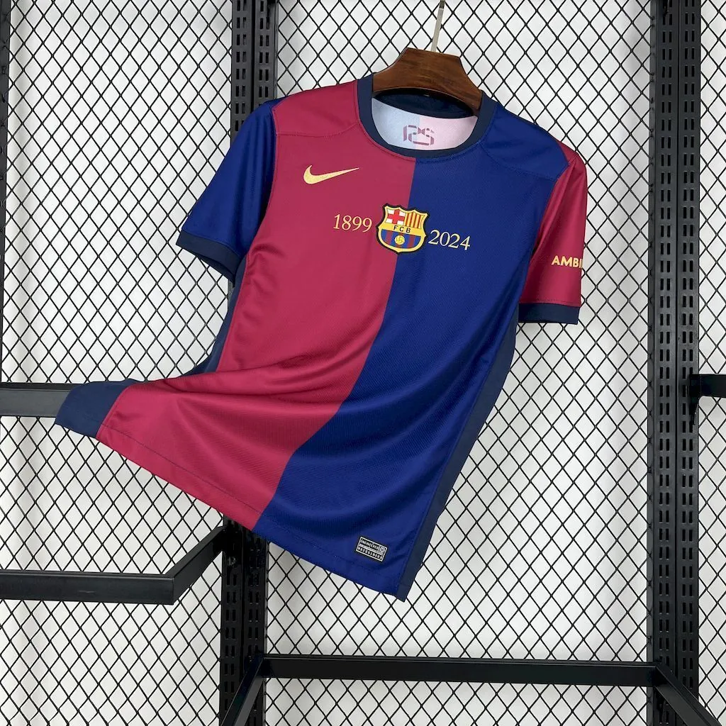 24-25 Barcelona 125th Anniversary NO SPONSOR Kits AAAAJersey Supplier Yupoo 5