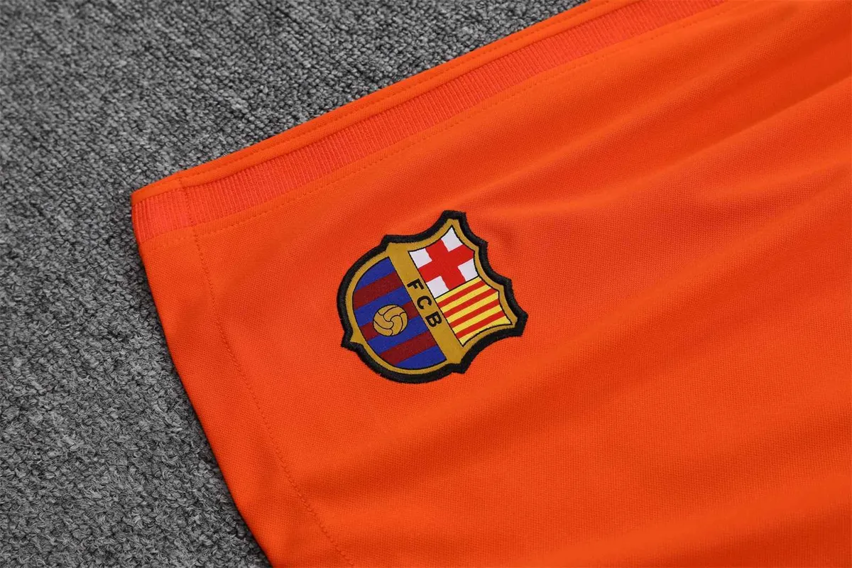 21-22 Barcelona orange goalkeeper long sleeve 6
