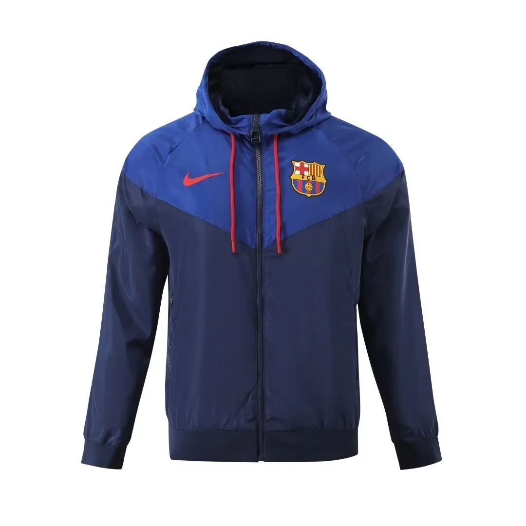23-24 Barcelona Hoodies Windbreaker Jackets Yupoo 4