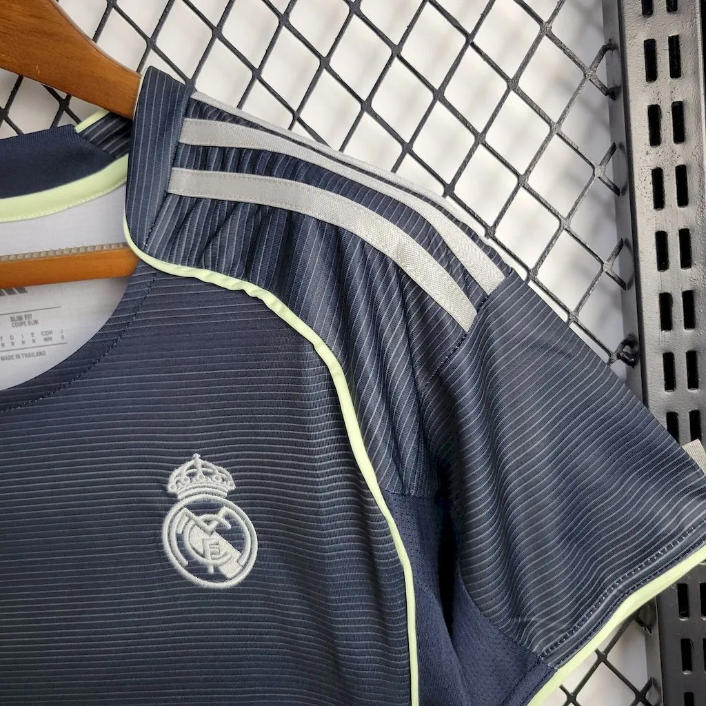 25-26 Real Madrid Away Kit Football Women T-Shirt AAAAJersey Supply Yupoo 3