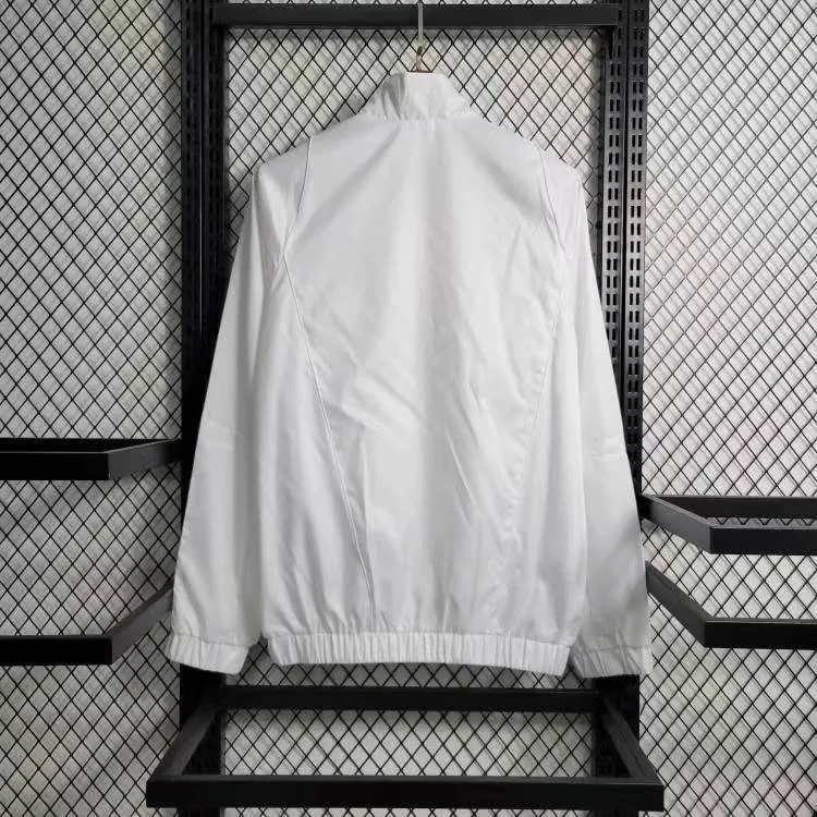 23-24 Real Madrid White Windbreaker Jackets Soccer Jerseys Yupoo 1