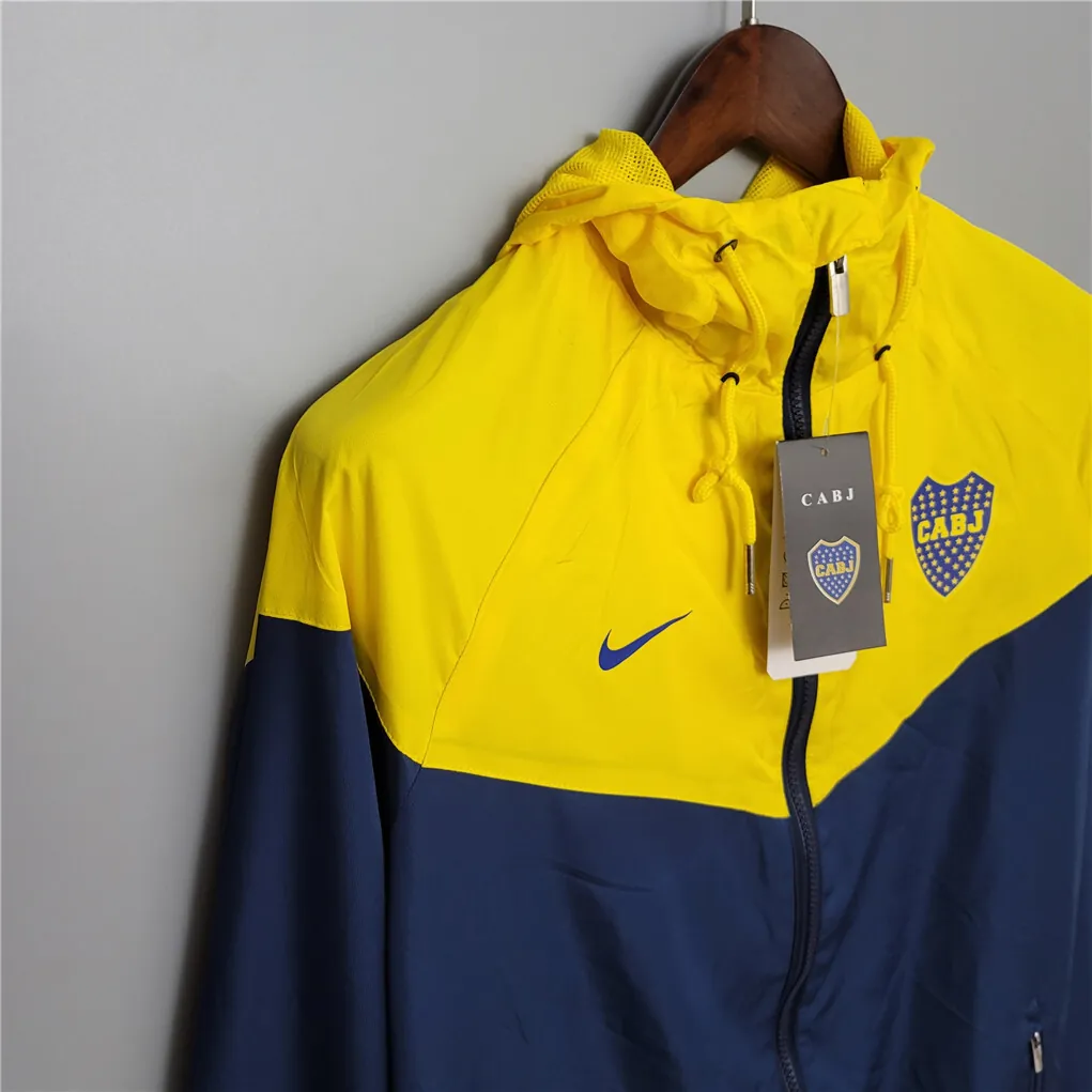 20-21 Boca Juniors blueyellow windbreaker 7