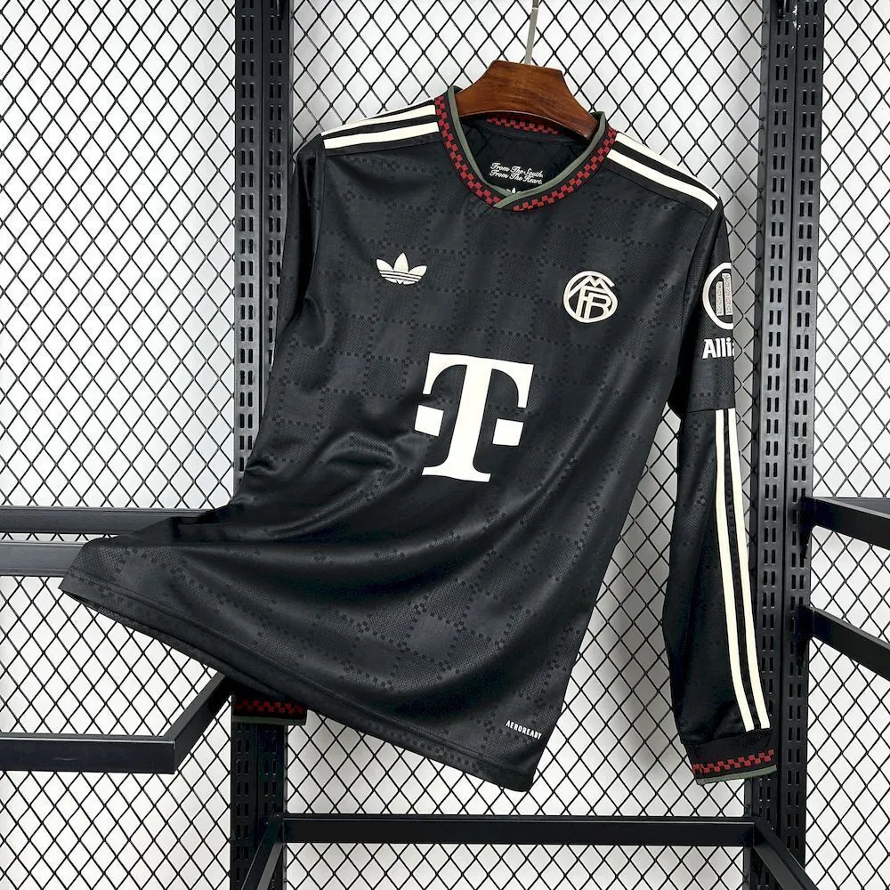 25-26 Bayern Third Kit Football Long Sleeve T-Shirt AAAAJersey Wholesale Yupoo 6