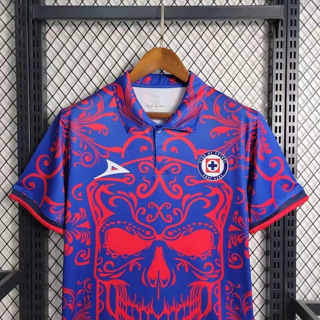 23-24 Cruz Azul Day of the Dead Special Edition Shirt Cheap Soccer Jerseys 1