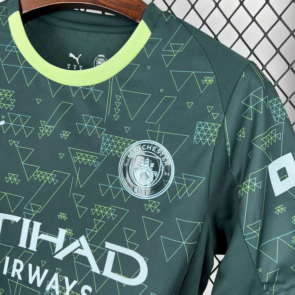 25-26 Manchester City Fourth Away Kit Soccer T-Shirt AAAAJersey Yupoo 6