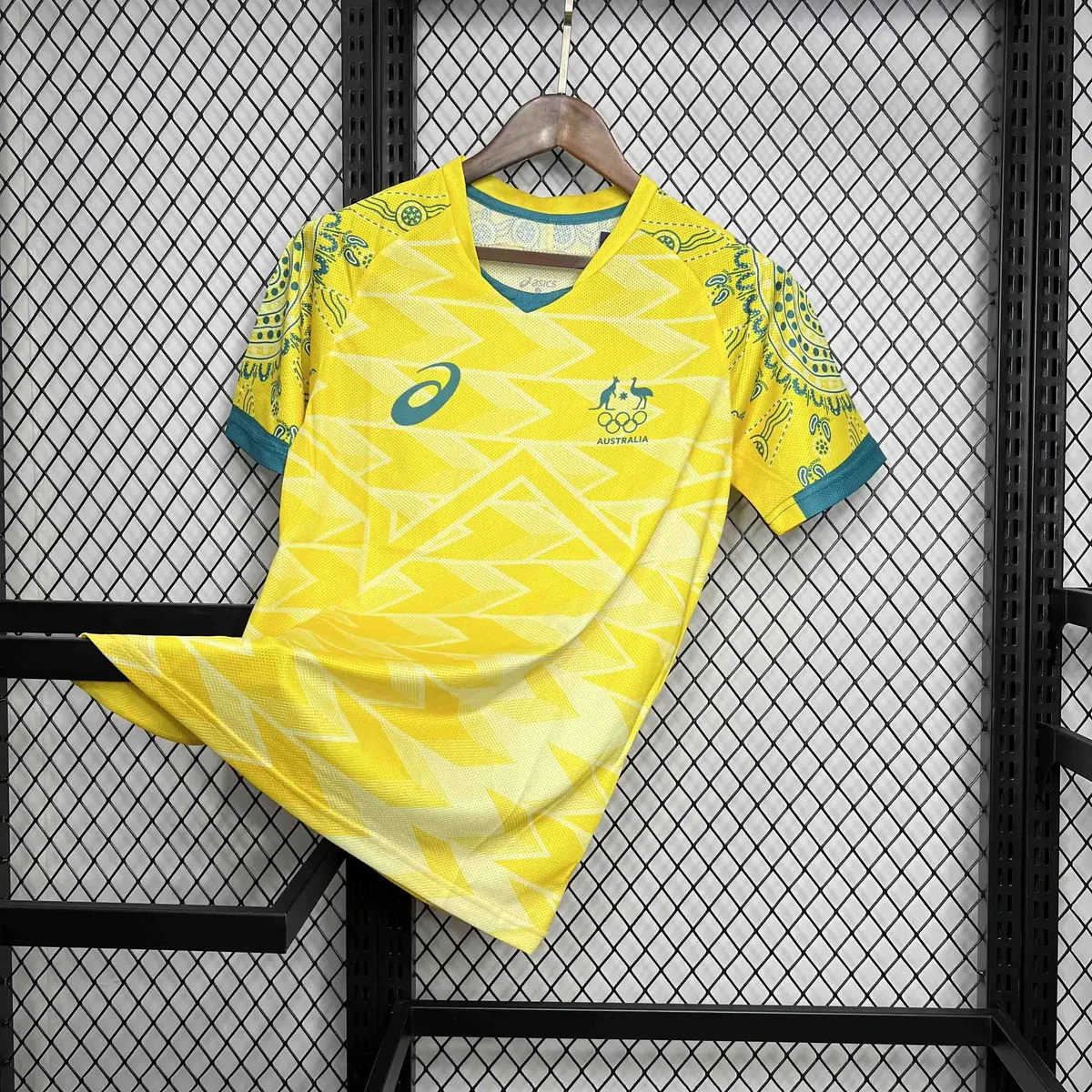 2024 Australia Home Kit Soccer Uniform AAAAJerseys Dropshipping Yupoo 1