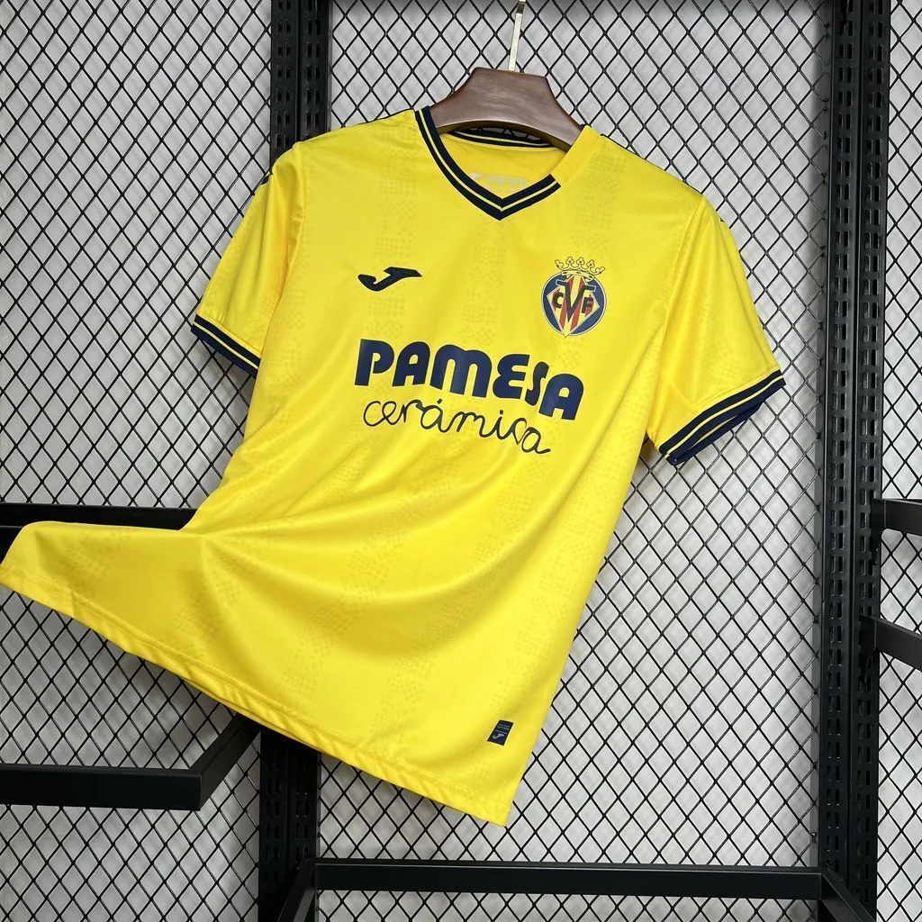 24-25 Villarreal Home Shirt Soccer Uniforms Soccer AAAAJersey Yupoo 5