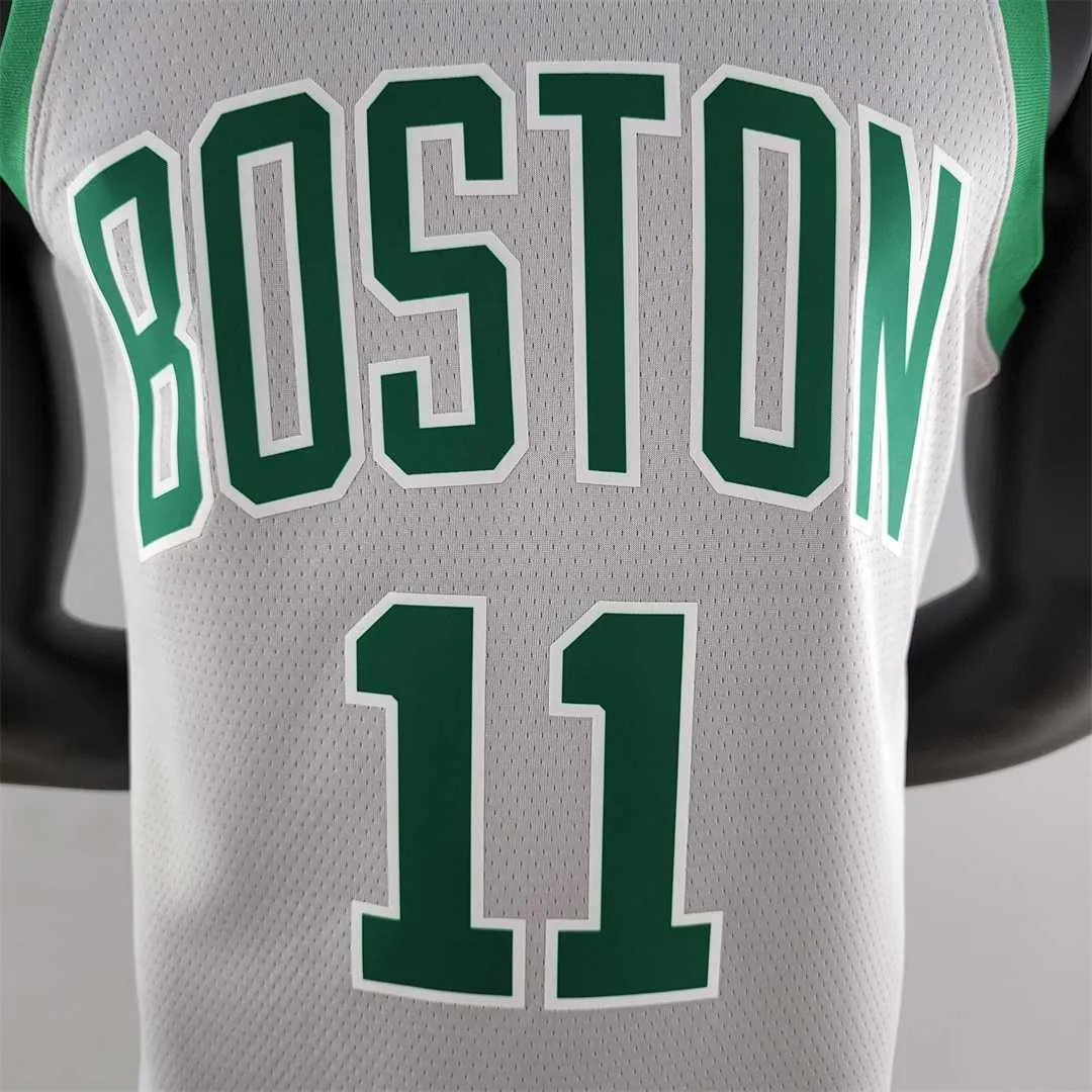 IRVING#11 Boston Celtics Grey NBA Jersey 8
