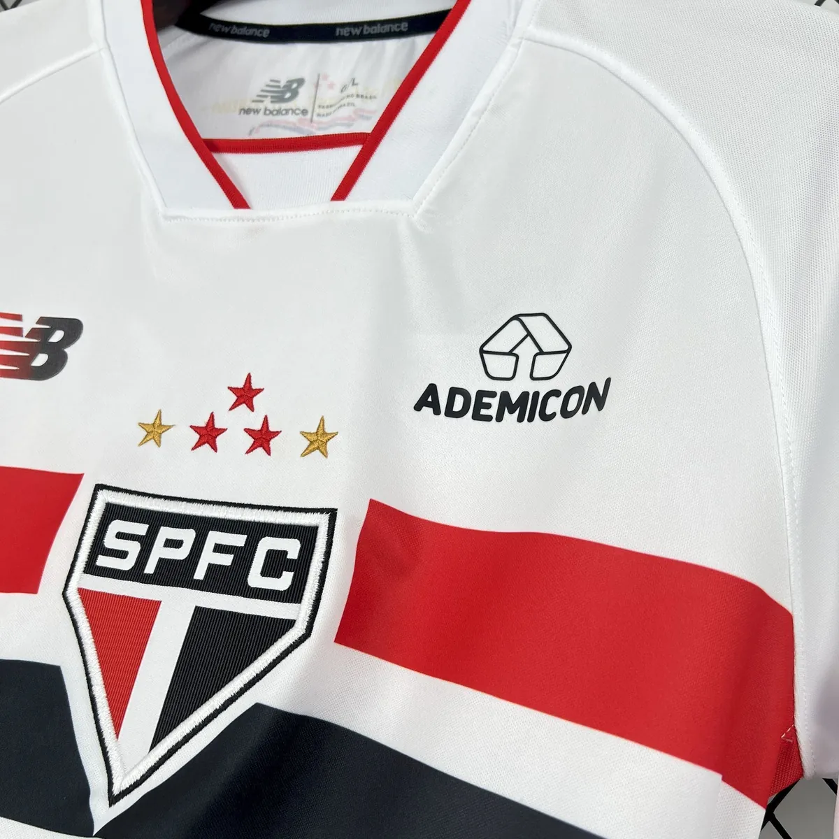 26-27 Sao Paulo Mens Home Kit Soccer Uniforms White T-Shirt AAAAJersey Dropship Yupoo 3