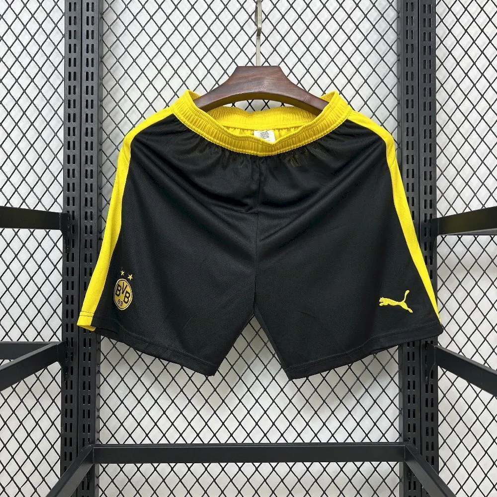 25-26 Dortmund Home Kit Football Shorts AAAAJersey Supplier Yupoo 4