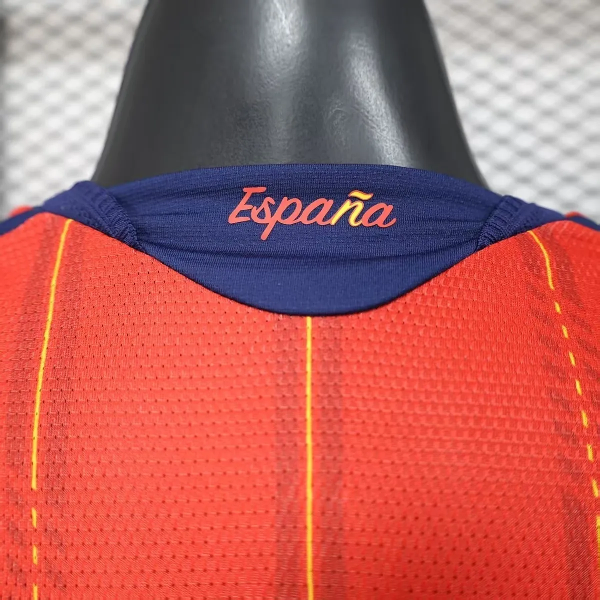 2026 Spain Home Kit Soccer World Cup Player Version Long Sleeve Shirt AAAAJersey Supply Yupoo 3