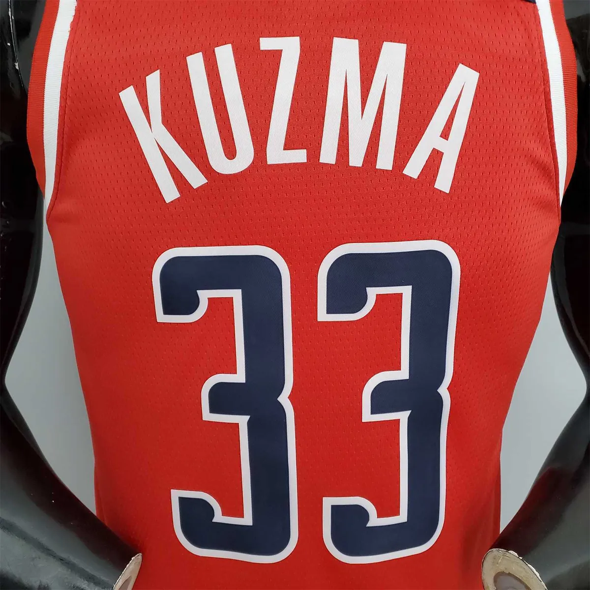 75th Anniversary Kuzma #33 Wizards Red, White and Blue 1