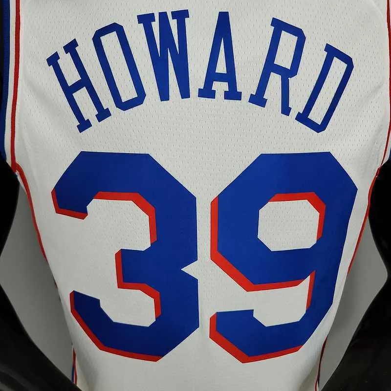 HOWARD#39 Detroit Pistons white 6