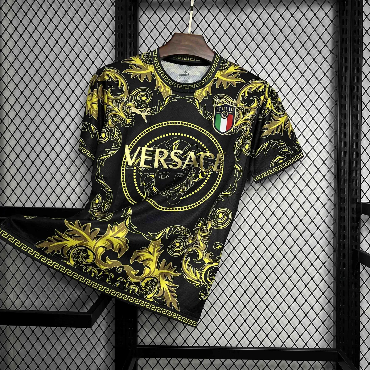 2022 Italy X Versace Black Gold Special Edition Kit AAAAJersey Supplier Yupoo 3
