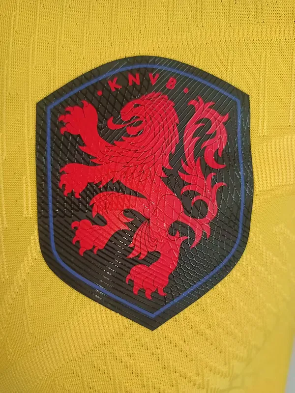 2025 Netherlands Yellow Polo Kit Player Version Soccer AAAAJersey Yupoo 2