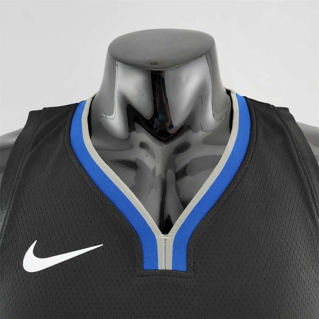 2020 WIGGINS #22 Warriors City Edition Black and Grey NBA Jersey 9