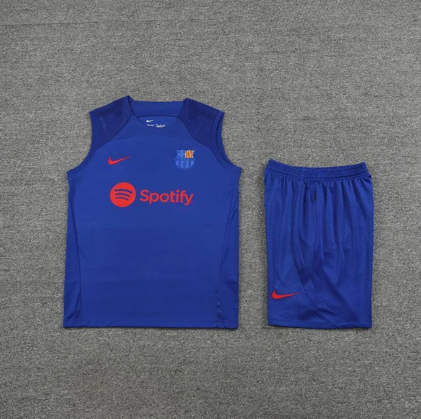23-24 Barcelona Training Vest Kit S-XXL Soccer Jerseys 2