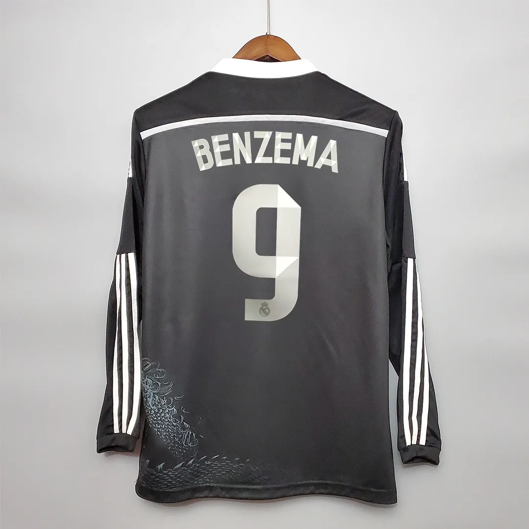 14-15 Real Madrid third away long sleeve 13