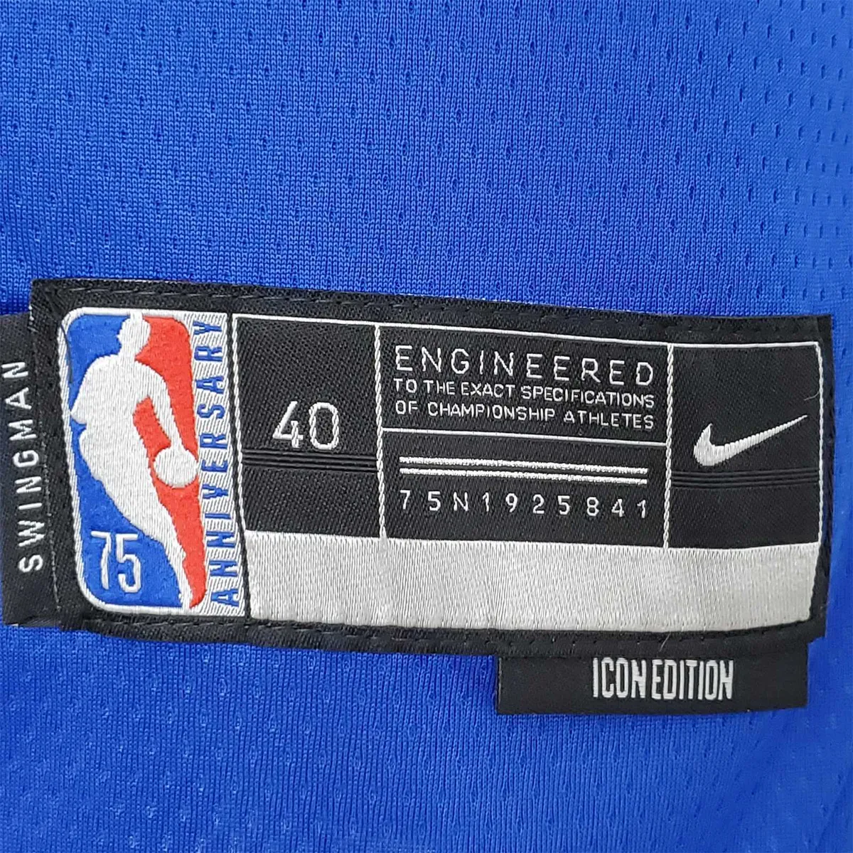 75th Anniversary Philadelphia 76ers HOWARD#39 Blue NBA Jersey 8