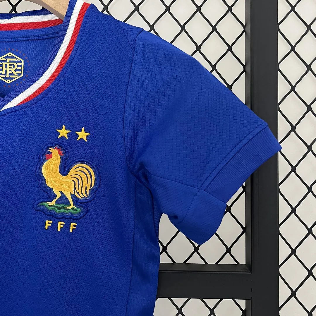 2024 France Home Kid Kits Children Sets Best Jerseys Yupoo 4