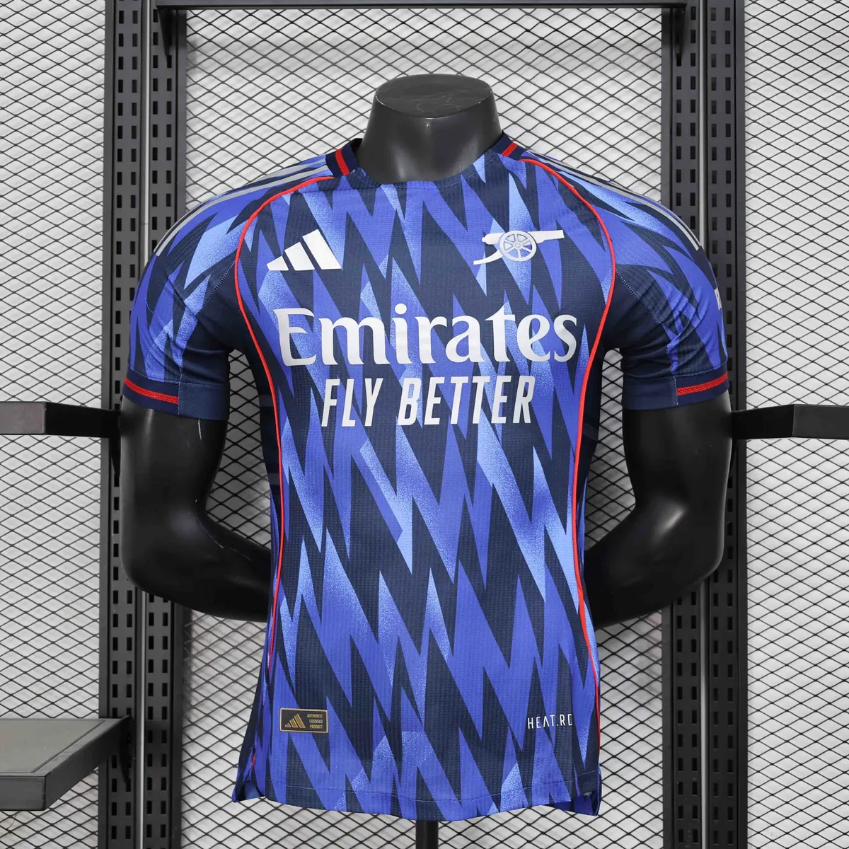 25-26 Arsenal Away Blue Kit Player Version Shirt AAAAJersey Supplier Yupoo 3