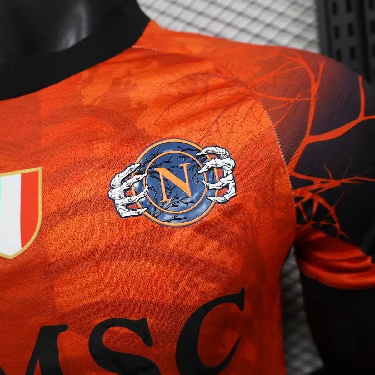25-26 Napoli Halloween Special Edition Player Version T-Shirt Soccer AAAAJersey Supply Yupoo 4
