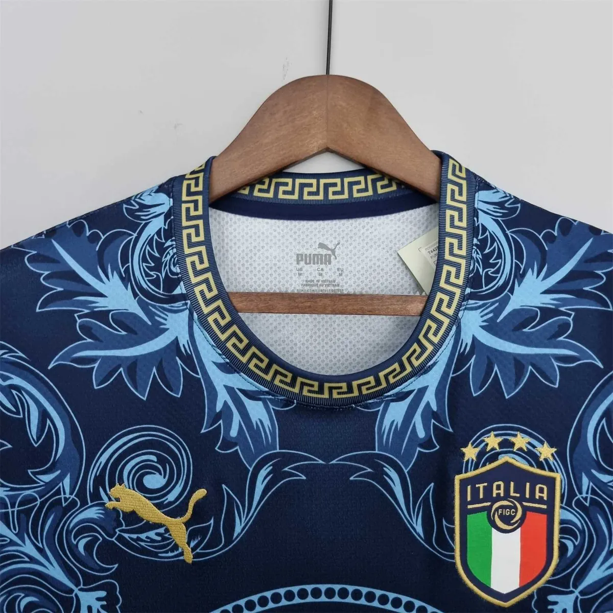 2022 Italy x Versace blue AAAAJersey Yupoo 6