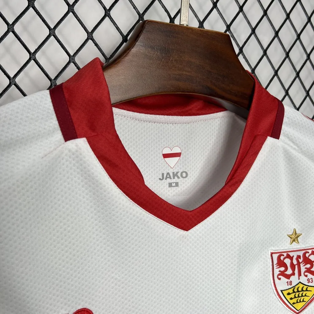 24-25 Stuttgarts Home Shirt Soccer Uniforms Soccer AAAAJersey Yupoo 5