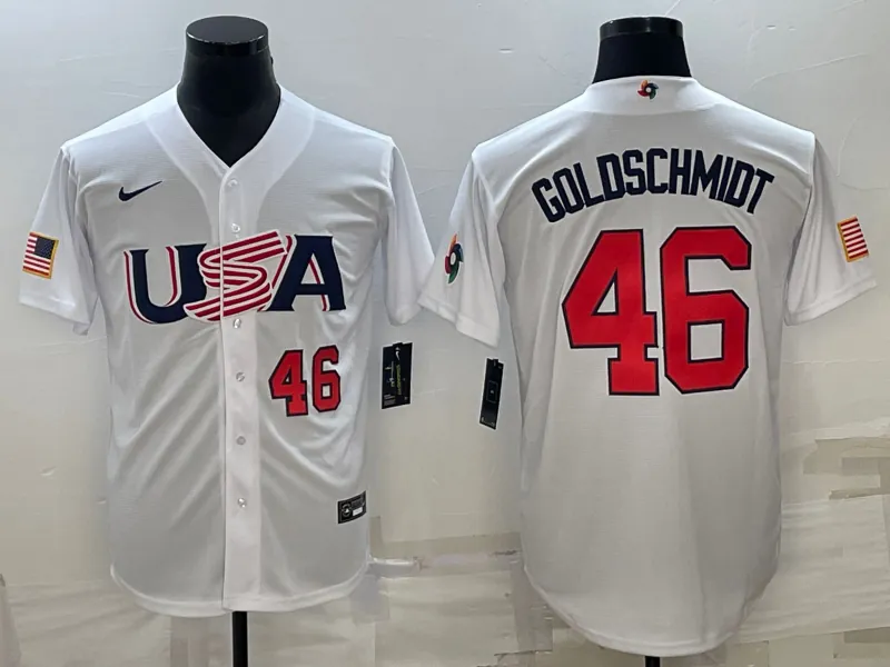 USA 2023 World Cup Baseball Jerseys 35
