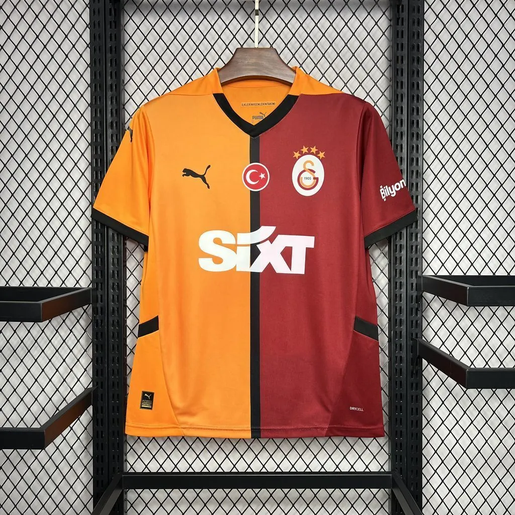24-25 Galatasaray Home Kit Football Uniforms Sport AAAAJersey Yupoo 7
