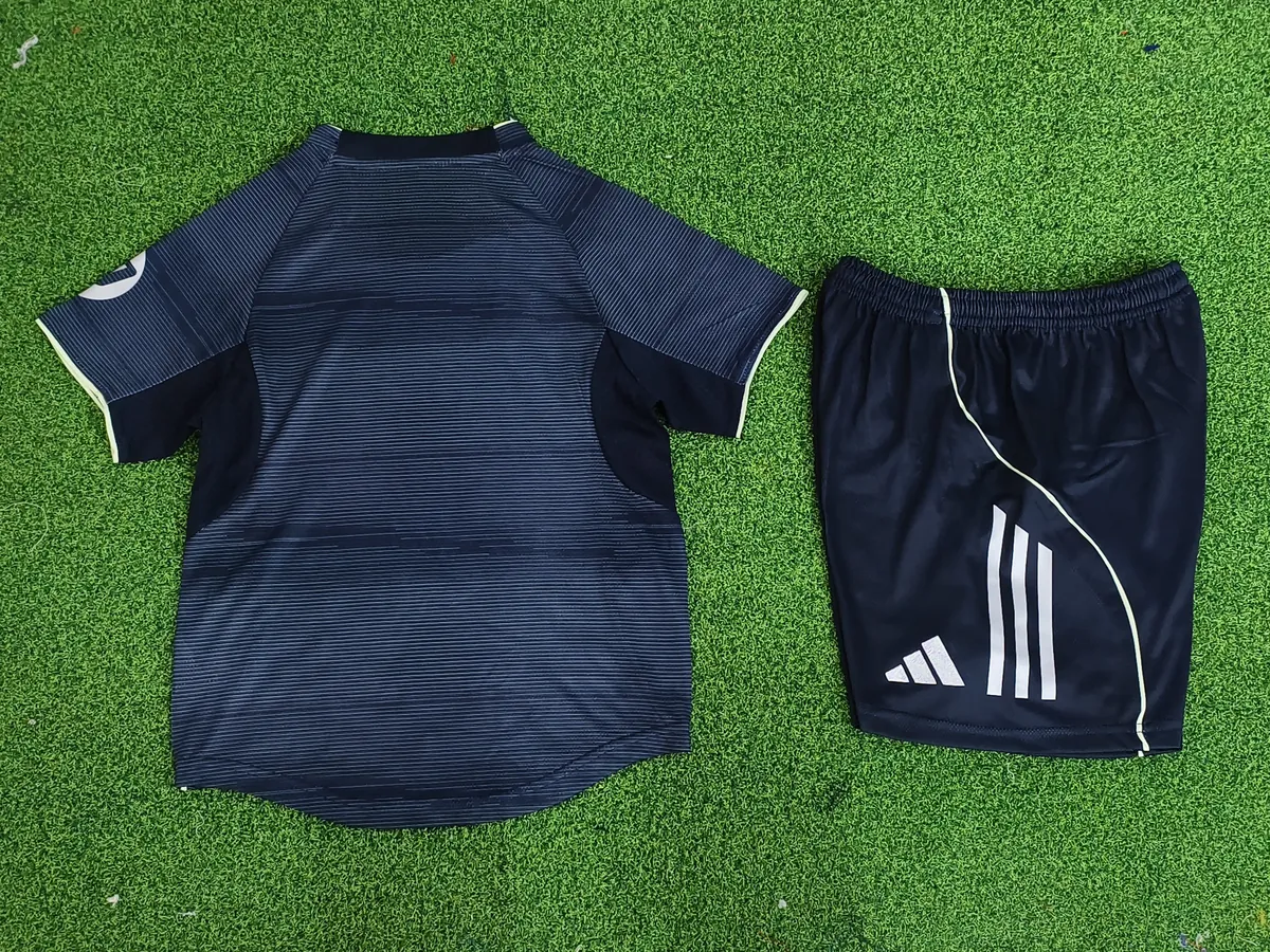 25-26 Real Madrid Away Player Version Kid Kits Youth Apparels AAAAJersey Supply Yupoo 1