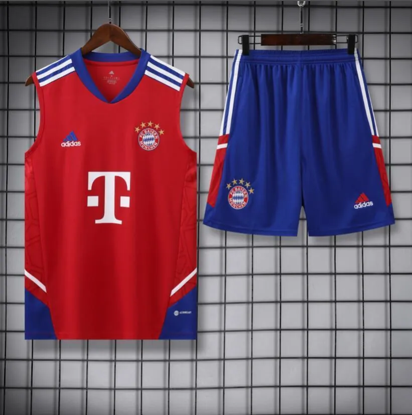 23-24 Bayern Training Vest Kit S-XXL Soccer Jerseys 3