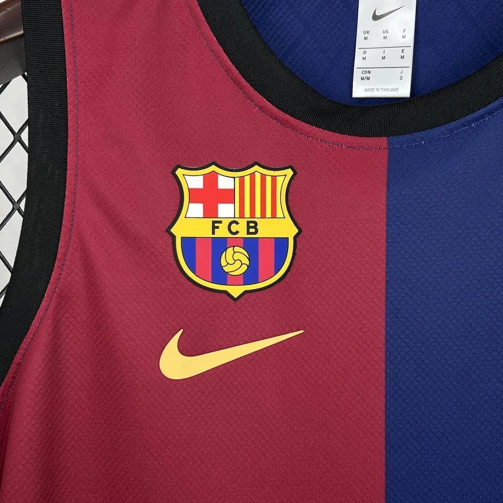 24-25 Barcelona Basketball Home Vest Soccer T-Shirt AAAAJersey Supplier Yupoo 3