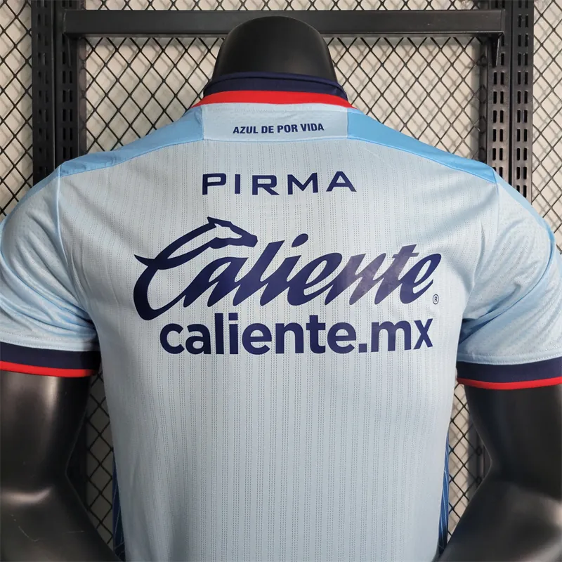 23-24 Cruz Azul Away Light Blue Kit Player Version Shirt Football Jerseys Yupoo 4