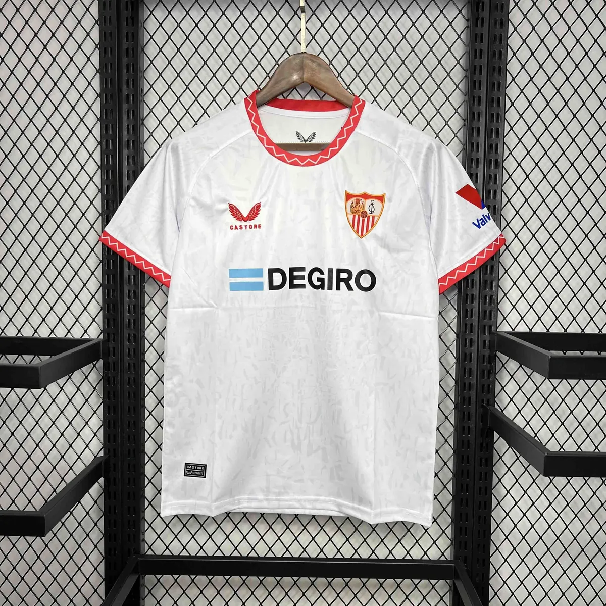 24-25 Sevilla FC Home Kit Soccer Unifrom AAAAJersey Dropshiping Yupoo 6