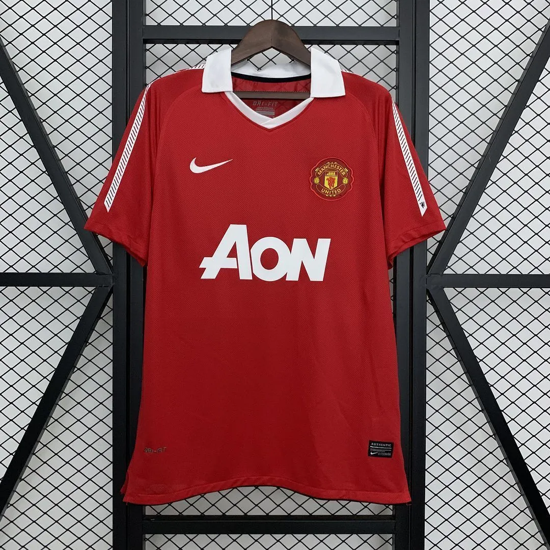 10-11 Manchester United Home Retro Kit Vintage Shirt AAAAJersey Supply Yupoo 10