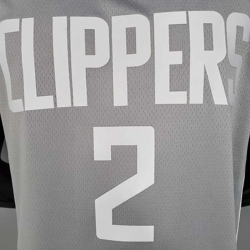 2021 LEONAR0#2 Los Angeles Clippers Bonus Edition Grey 4