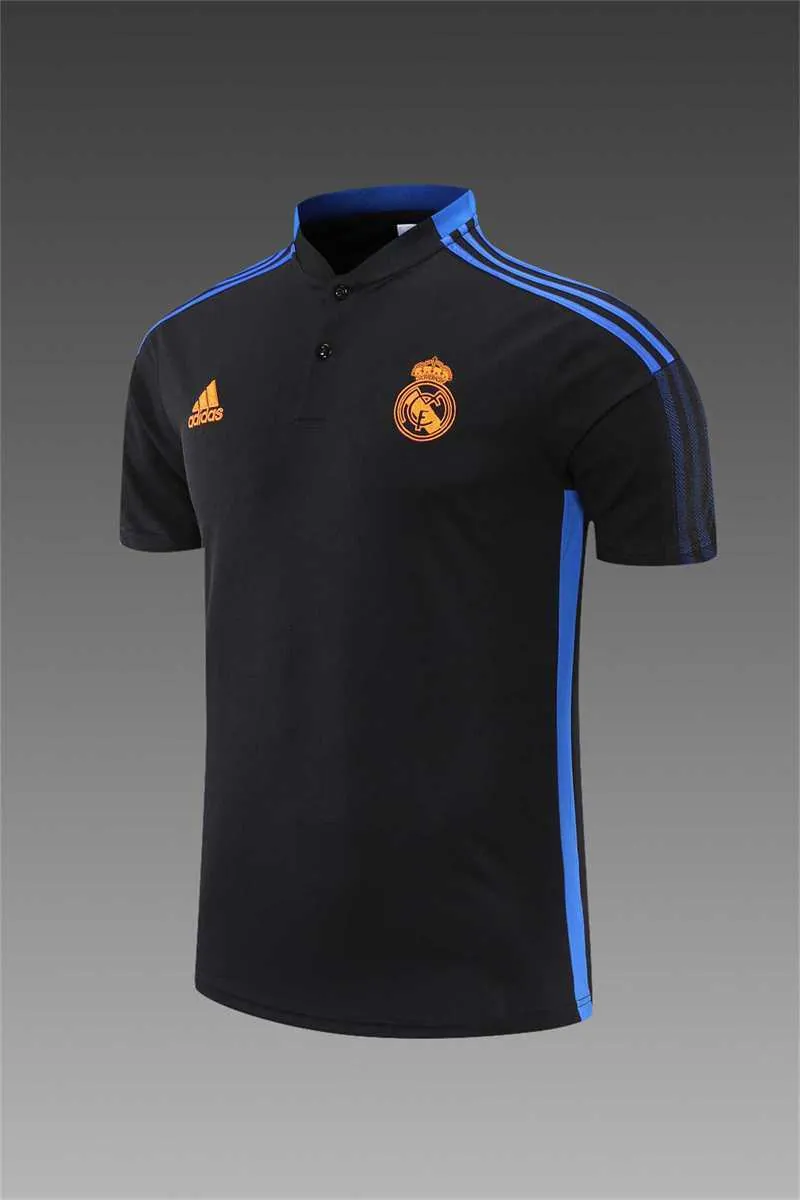 Real Madrid Polo black with yellow-logo 5
