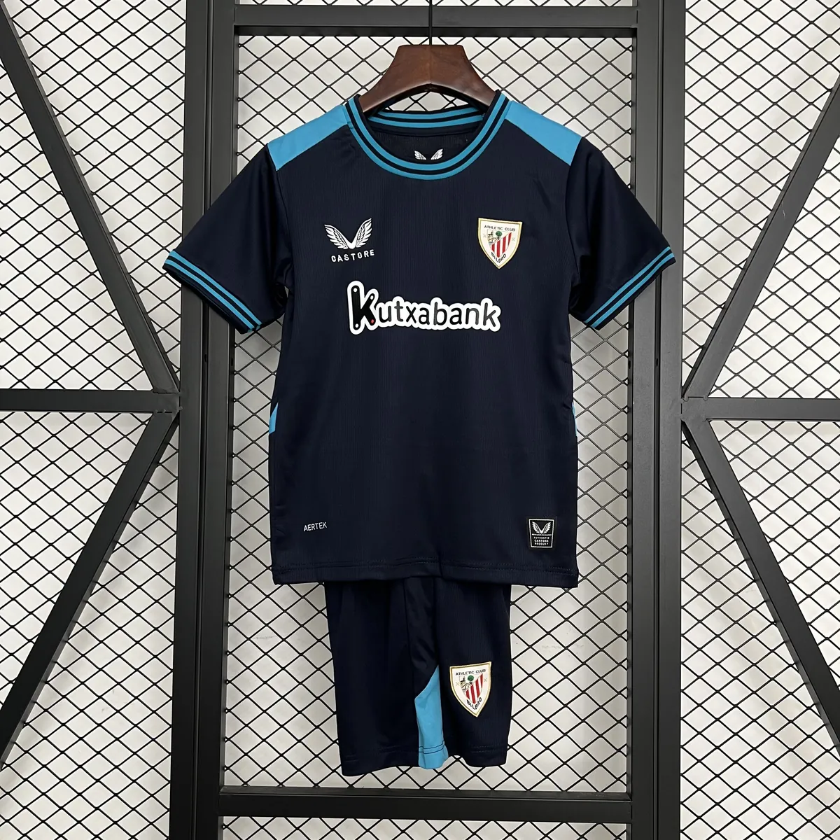 25-26 Athletic Bilbao Away Kids Kit Futbol Youth Apparels AAAAJersey Supply Yupoo 8