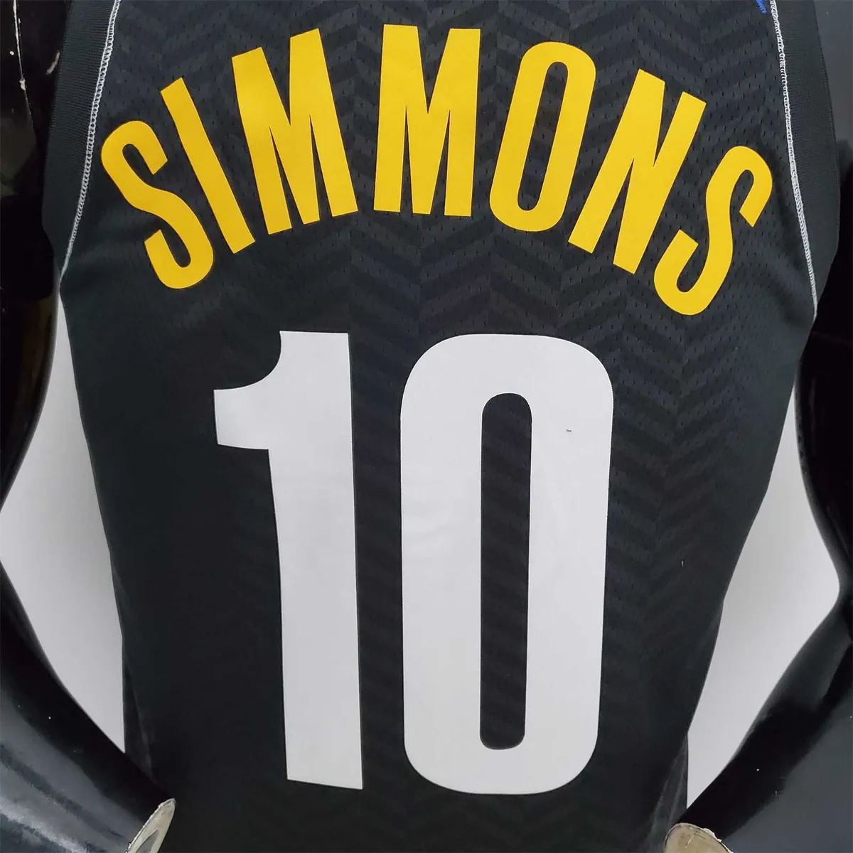Brooklyn Nets Simmons #10 City Edition Black 6