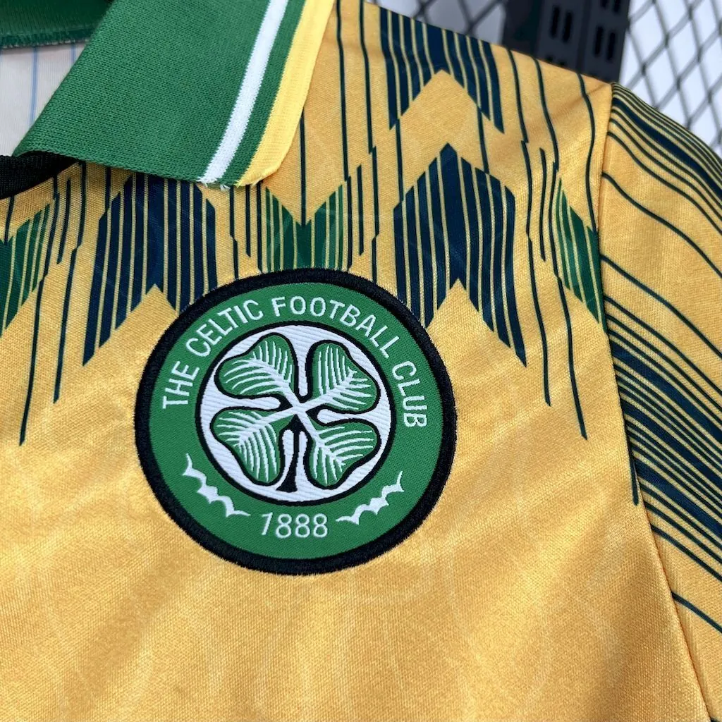 89-91 Celtic Away Retro Kit Vintage Shirt AAAAJersey Supplier Yupoo 4