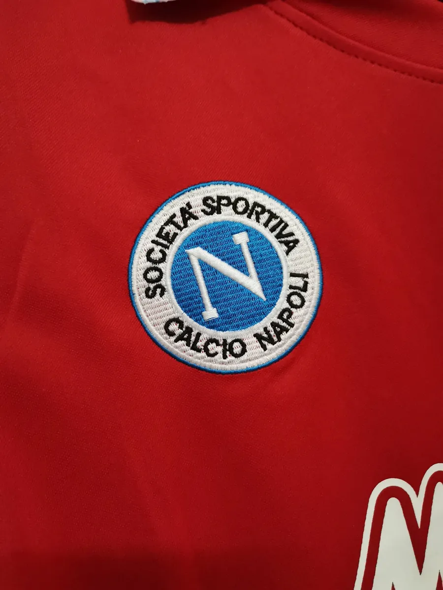 88-89 Napoli away red 5