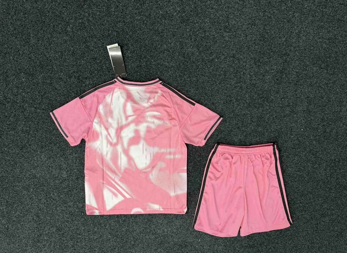 25-26 Real Madrid Pink Special Edition Kid Kits AAAAJersey Yupoo 16-28 1