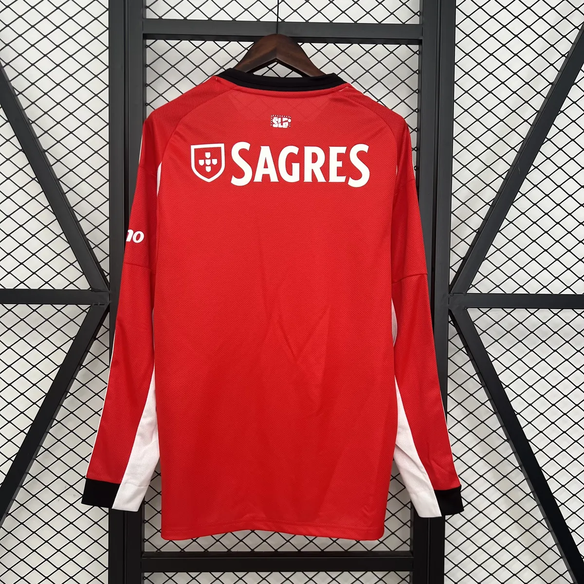 25-26 Benfica Home Kit Football Long Sleeve T-Shirt Soccer Team Uniforms AAAAJersey Yupoo 5