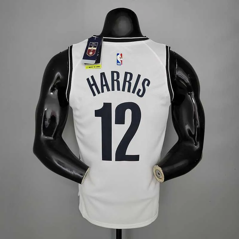 HARRIS#12 Brooklyn Nets white 7